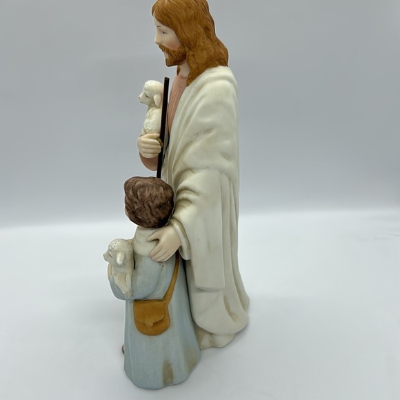 Homco The Good Shepherd porcelain Figurine - Picture 4 of 12